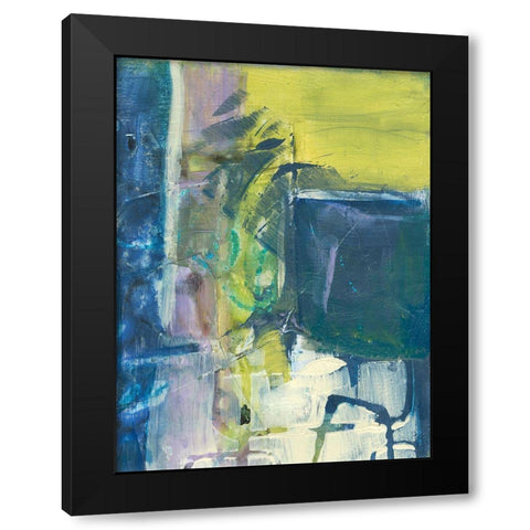 Enchanted Dreams VII Black Modern Wood Framed Art Print with Double Matting by Combs, Joyce