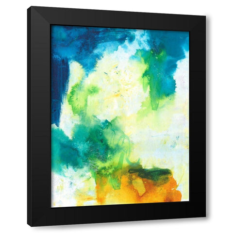 Summer Skies I Black Modern Wood Framed Art Print by Combs, Joyce