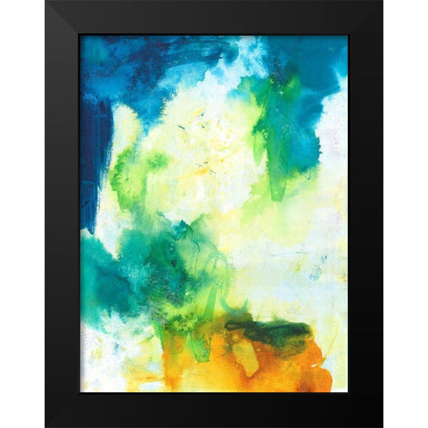 Summer Skies I Black Modern Wood Framed Art Print by Combs, Joyce