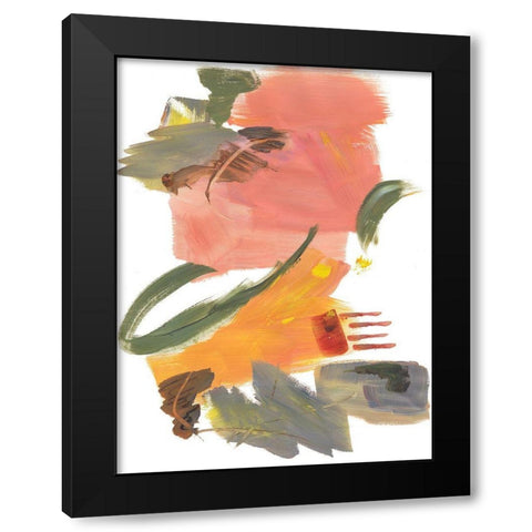 Breaking Out I Black Modern Wood Framed Art Print by Combs, Joyce
