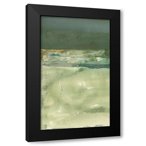 Winter Solitude II Black Modern Wood Framed Art Print by Combs, Joyce