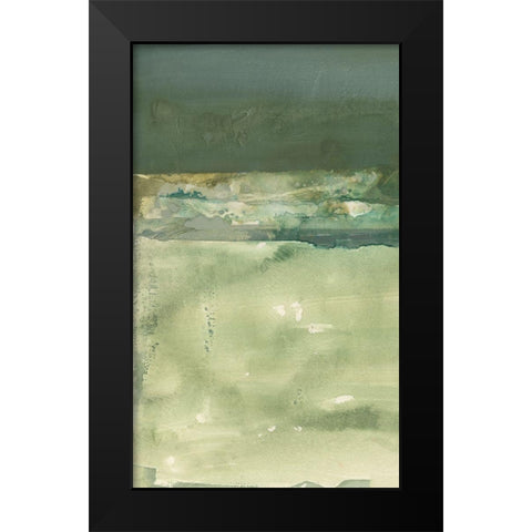 Winter Solitude II Black Modern Wood Framed Art Print by Combs, Joyce