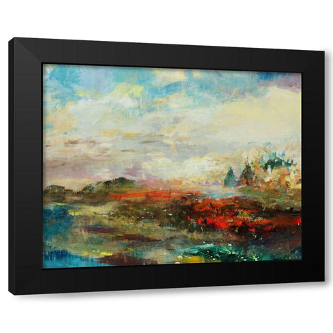 A Different Light Black Modern Wood Framed Art Print by Maas, Jodi
