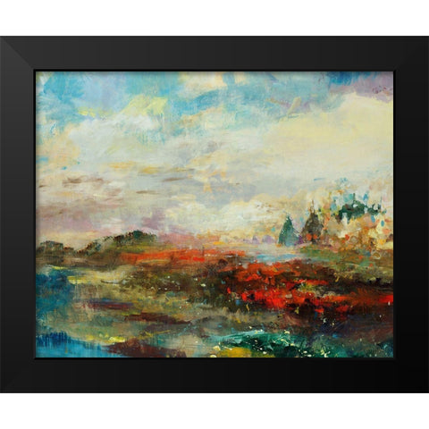 A Different Light Black Modern Wood Framed Art Print by Maas, Jodi