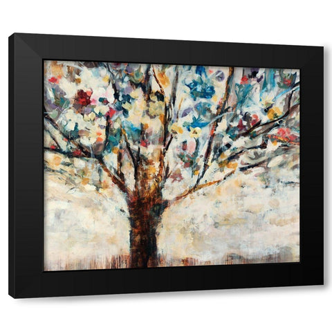 Standing Tall Black Modern Wood Framed Art Print with Double Matting by Maas, Jodi