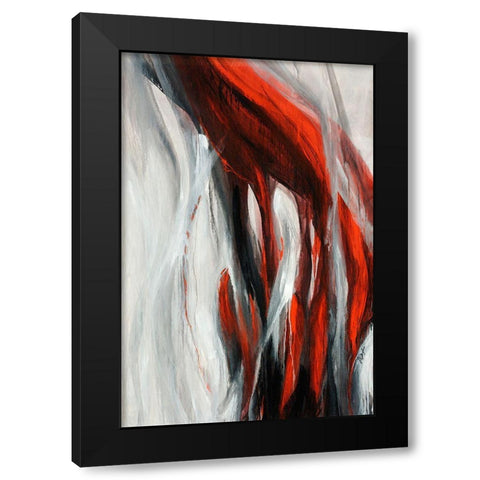 Veil Black Modern Wood Framed Art Print by Douglass, Farrell