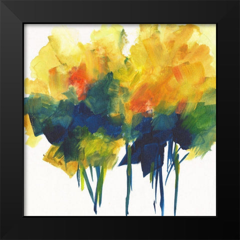 Signs of Fall I Black Modern Wood Framed Art Print by Combs, Joyce