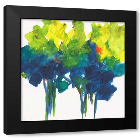 Signs of Fall II Black Modern Wood Framed Art Print with Double Matting by Combs, Joyce