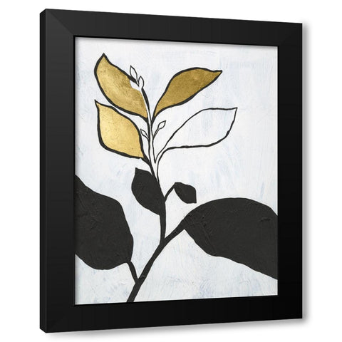 Hybrid Annuals II Black Modern Wood Framed Art Print by Lam, Vanna