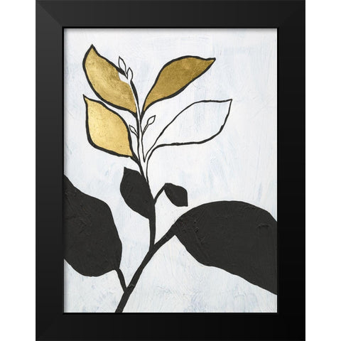 Hybrid Annuals II Black Modern Wood Framed Art Print by Lam, Vanna