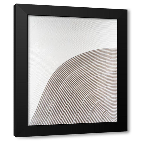 UA Slow Going III Black Modern Wood Framed Art Print with Double Matting by Lam, Vanna