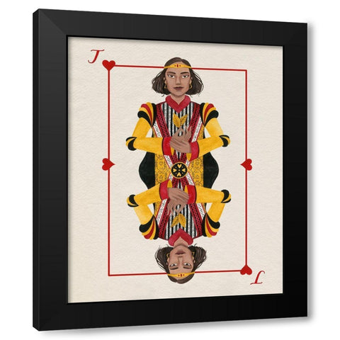 Royal Suits III Black Modern Wood Framed Art Print by Popp, Grace