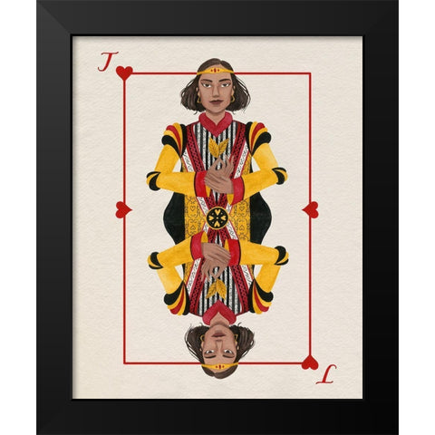 Royal Suits III Black Modern Wood Framed Art Print by Popp, Grace