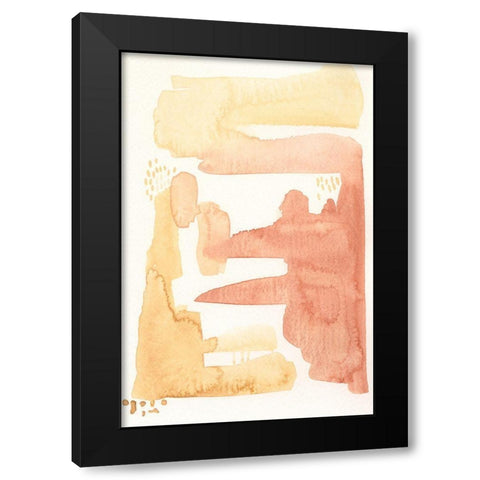 Desert Tint II Black Modern Wood Framed Art Print by Moore, Regina