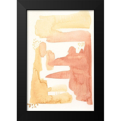 Desert Tint II Black Modern Wood Framed Art Print by Moore, Regina