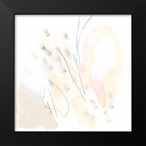 Subtle Strike II Black Modern Wood Framed Art Print by Vess, June Erica