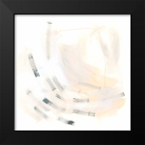 Subtle Strike VIII Black Modern Wood Framed Art Print by Vess, June Erica