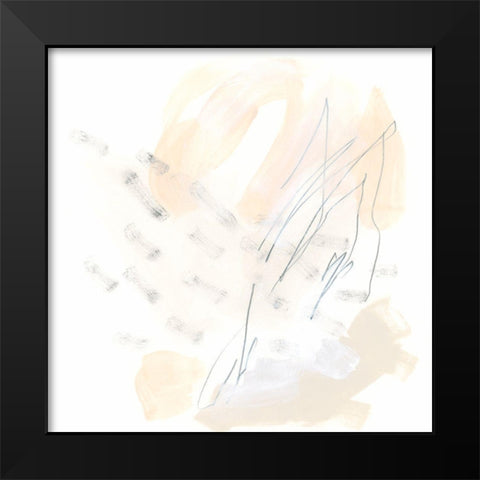 Subtle Strike IX Black Modern Wood Framed Art Print by Vess, June Erica