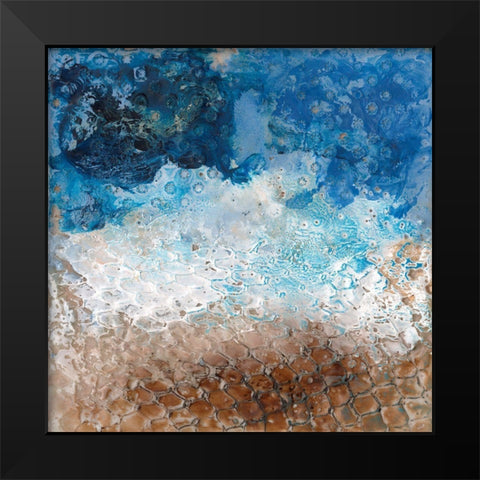 Sharkfin I Black Modern Wood Framed Art Print by Longley, Alicia