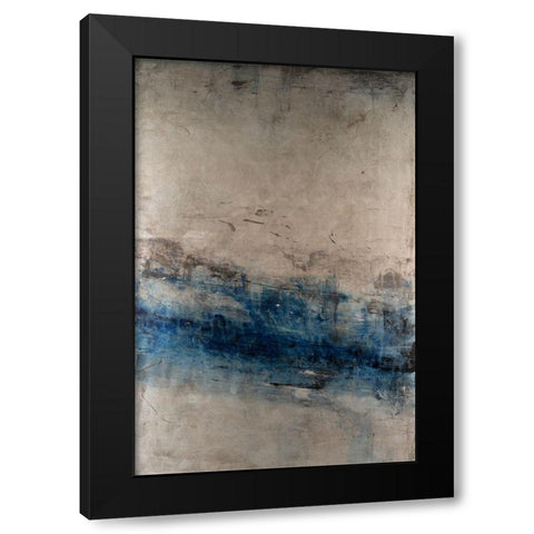 Thoughts Undone I Black Modern Wood Framed Art Print with Double Matting by OToole, Tim