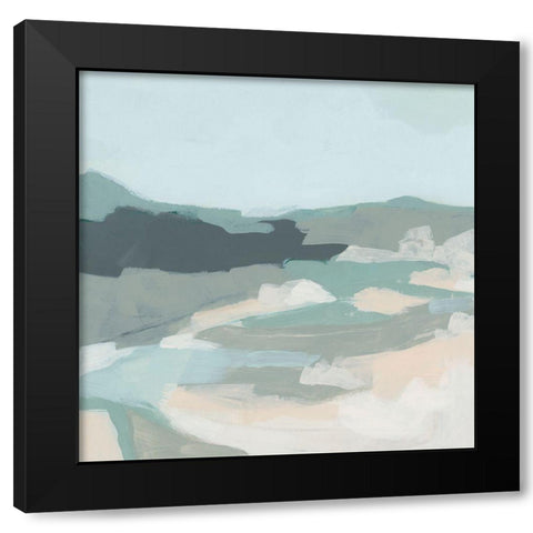 Plein Air Pastel II Black Modern Wood Framed Art Print by Vess, June Erica