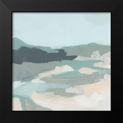 Plein Air Pastel II Black Modern Wood Framed Art Print by Vess, June Erica