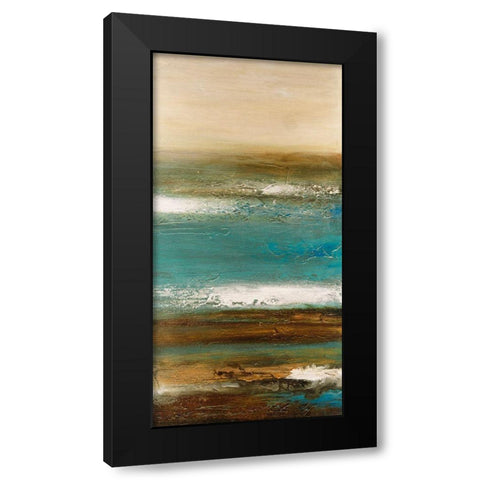 Embellished Lullaby I Black Modern Wood Framed Art Print with Double Matting by Bramma, Lila