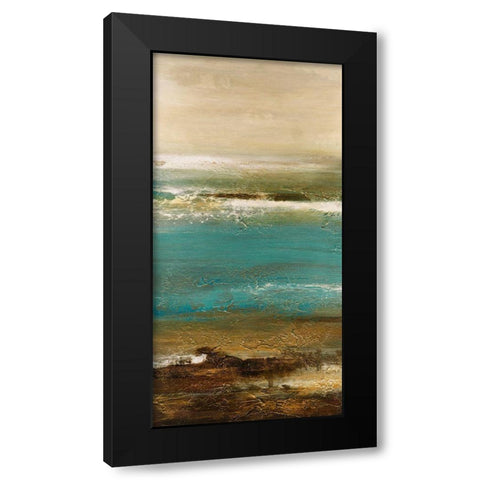 Embellished Lullaby II Black Modern Wood Framed Art Print by Bramma, Lila