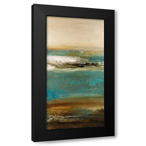 Embellished Lullaby III Black Modern Wood Framed Art Print with Double Matting by Bramma, Lila