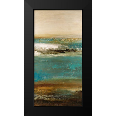 Embellished Lullaby III Black Modern Wood Framed Art Print by Bramma, Lila