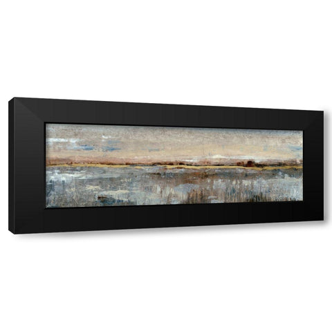 Embellished Grey Mist I Black Modern Wood Framed Art Print with Double Matting by OToole, Tim