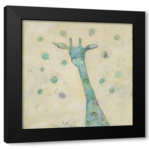 Animal Dots Neutral III Black Modern Wood Framed Art Print with Double Matting by Bagnato, Judi
