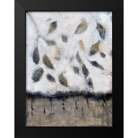 Falling Up in Taupe II Black Modern Wood Framed Art Print by Bagnato, Judi