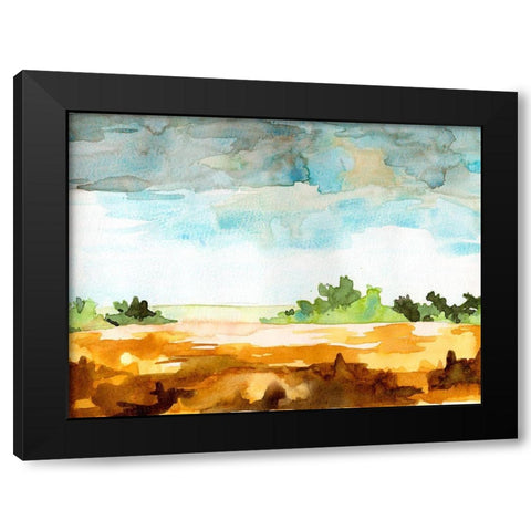 Open Skies I Black Modern Wood Framed Art Print by McCreery, Paul