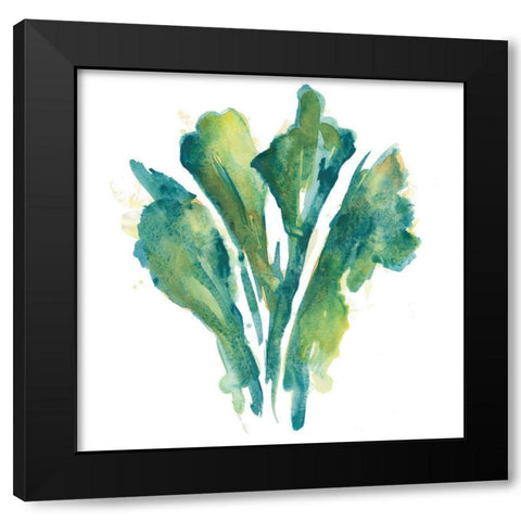 Seasonal Reflections I Black Modern Wood Framed Art Print by Combs, Joyce