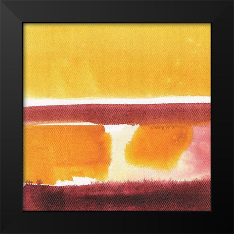 Desert Skies I Black Modern Wood Framed Art Print by Combs, Joyce