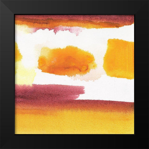 Desert Skies II Black Modern Wood Framed Art Print by Combs, Joyce