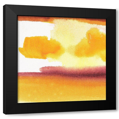 Desert Skies III Black Modern Wood Framed Art Print by Combs, Joyce