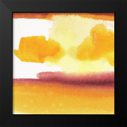 Desert Skies III Black Modern Wood Framed Art Print by Combs, Joyce