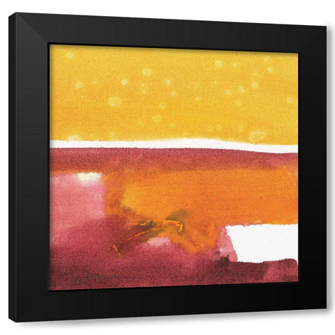 Desert Skies IV Black Modern Wood Framed Art Print with Double Matting by Combs, Joyce