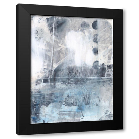 Whoa-thats Deep II Black Modern Wood Framed Art Print by Harper, Ethan