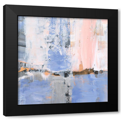 Coming Down in Sheets II Black Modern Wood Framed Art Print with Double Matting by Harper, Ethan