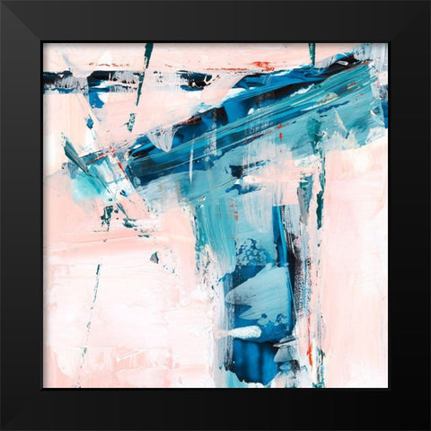 Berry Cherry I Black Modern Wood Framed Art Print by Harper, Ethan