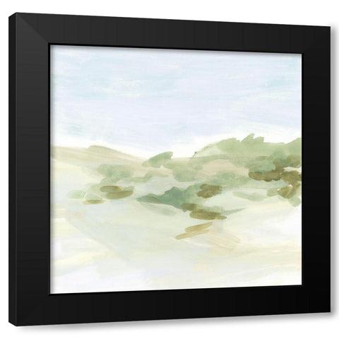 Valley Light I Black Modern Wood Framed Art Print by Vess, June Erica