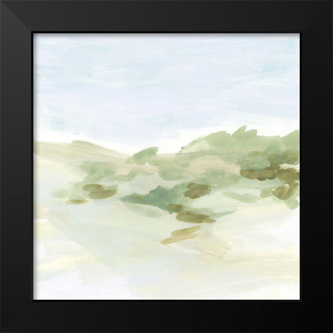 Valley Light I Black Modern Wood Framed Art Print by Vess, June Erica