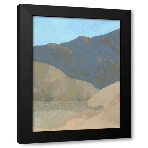 Saddle Mountain IV Black Modern Wood Framed Art Print with Double Matting by Green, Jacob