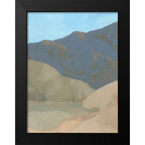 Saddle Mountain IV Black Modern Wood Framed Art Print by Green, Jacob