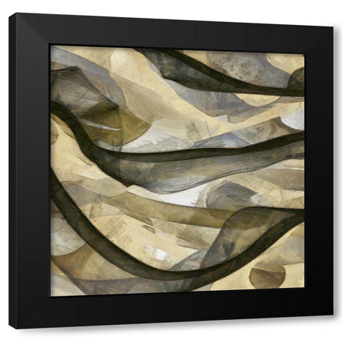 Inpath IV Black Modern Wood Framed Art Print by Saunders, Alonzo