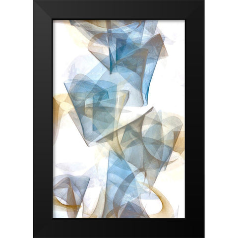 Soft Conjunction II Black Modern Wood Framed Art Print by Saunders, Alonzo