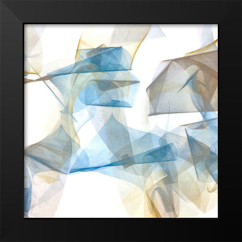 Soft Conjunction III Black Modern Wood Framed Art Print by Saunders, Alonzo
